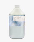 A 5-litre bottle of Blu hand and body lotion with a label featuring Rose-Marie Caldecott artwork and the brand name LA EVA.