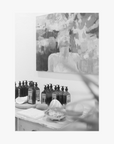 lifestyle and art for Blu La-Eva x Meinke Flessemen limited edition blue wash and lotion collaboration