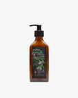 La Eva x Petersham Nurseries Roseum face and body lotion in a 200ml amber glass pump bottle